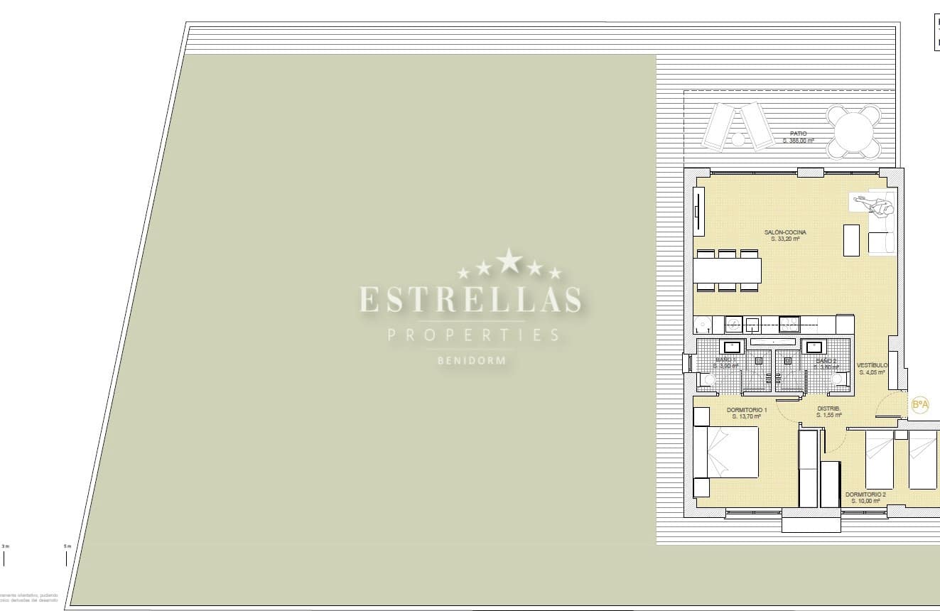 2 soverom Leilighet til salgs i Finestrat med svømmebasseng garasje - € 490 000 (Ref: 9194886)