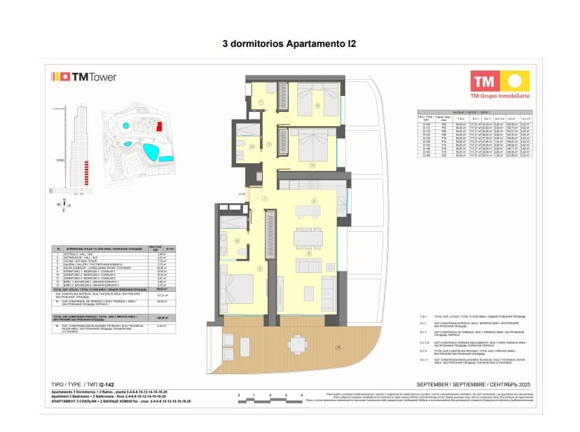3 soverom Leilighet til salgs i Benidorm med garasje - € 998 000 (Ref: 9258034)