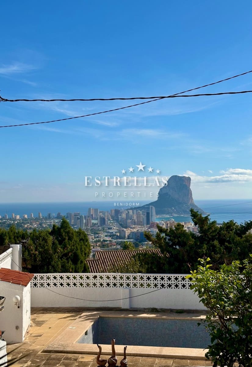 3 sypialnia Willa na sprzedaż w Calpe / Calp z basenem garażem - 450 000 € (Ref: 9393502)