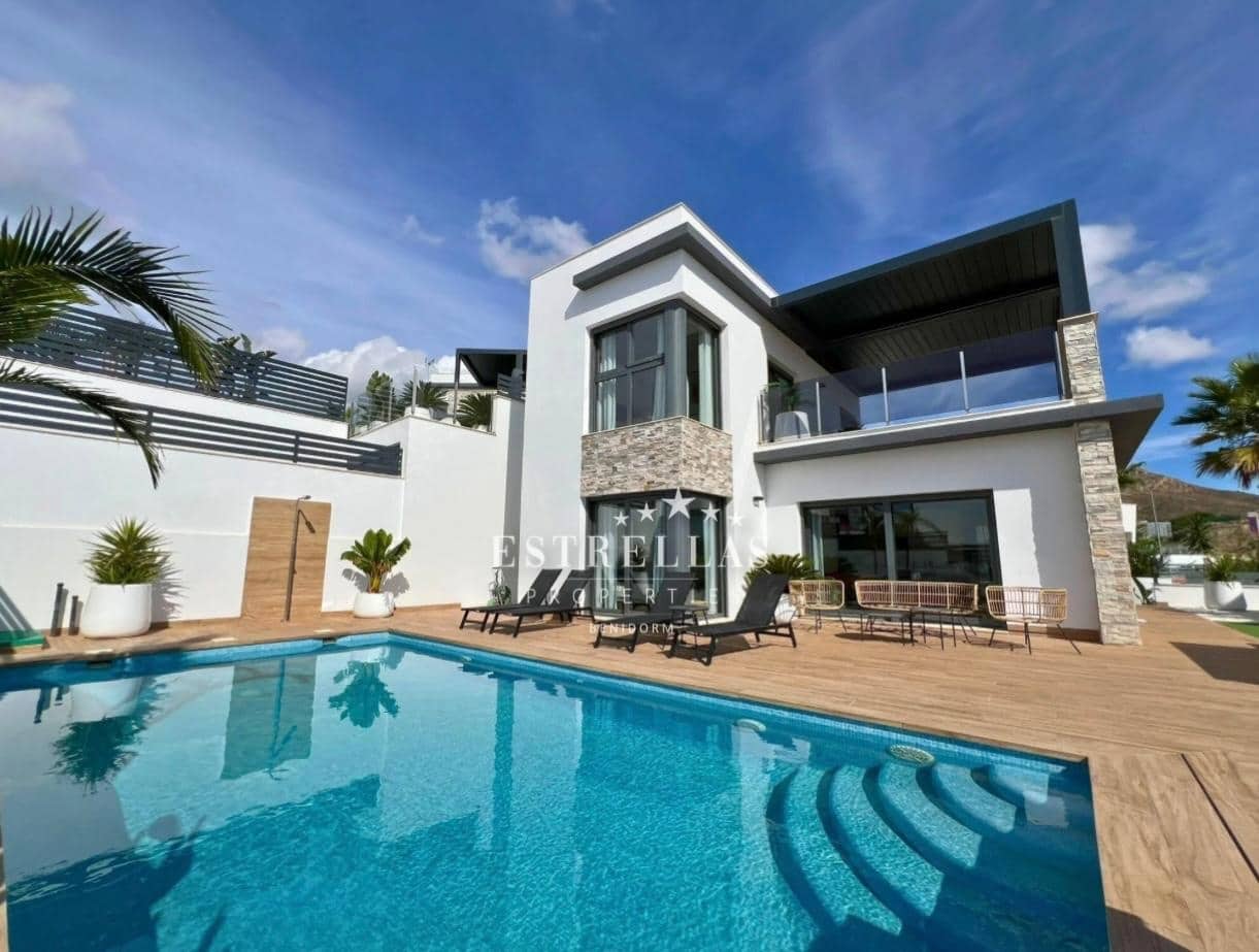 5 sypialnia Willa na sprzedaż w Finestrat z garażem - 1 100 000 € (Ref: 9444900)