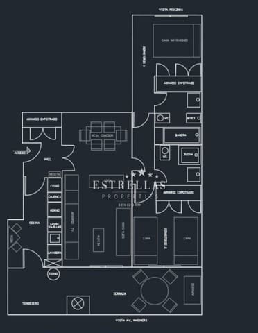 2 quarto Penthouse para venda em La Cala de Villajoyosa, La Villajoyosa / Vila Joiosa com garagem - 350 000 € (Ref: 9445433)