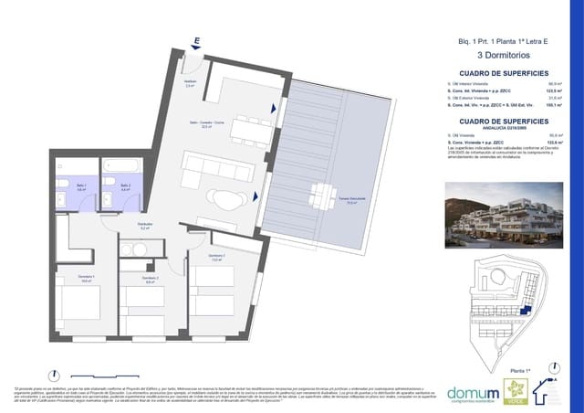 3 slaapkamer Appartement te koop in Pulpí met zwembad - € 263.000 (Ref: 9493069)