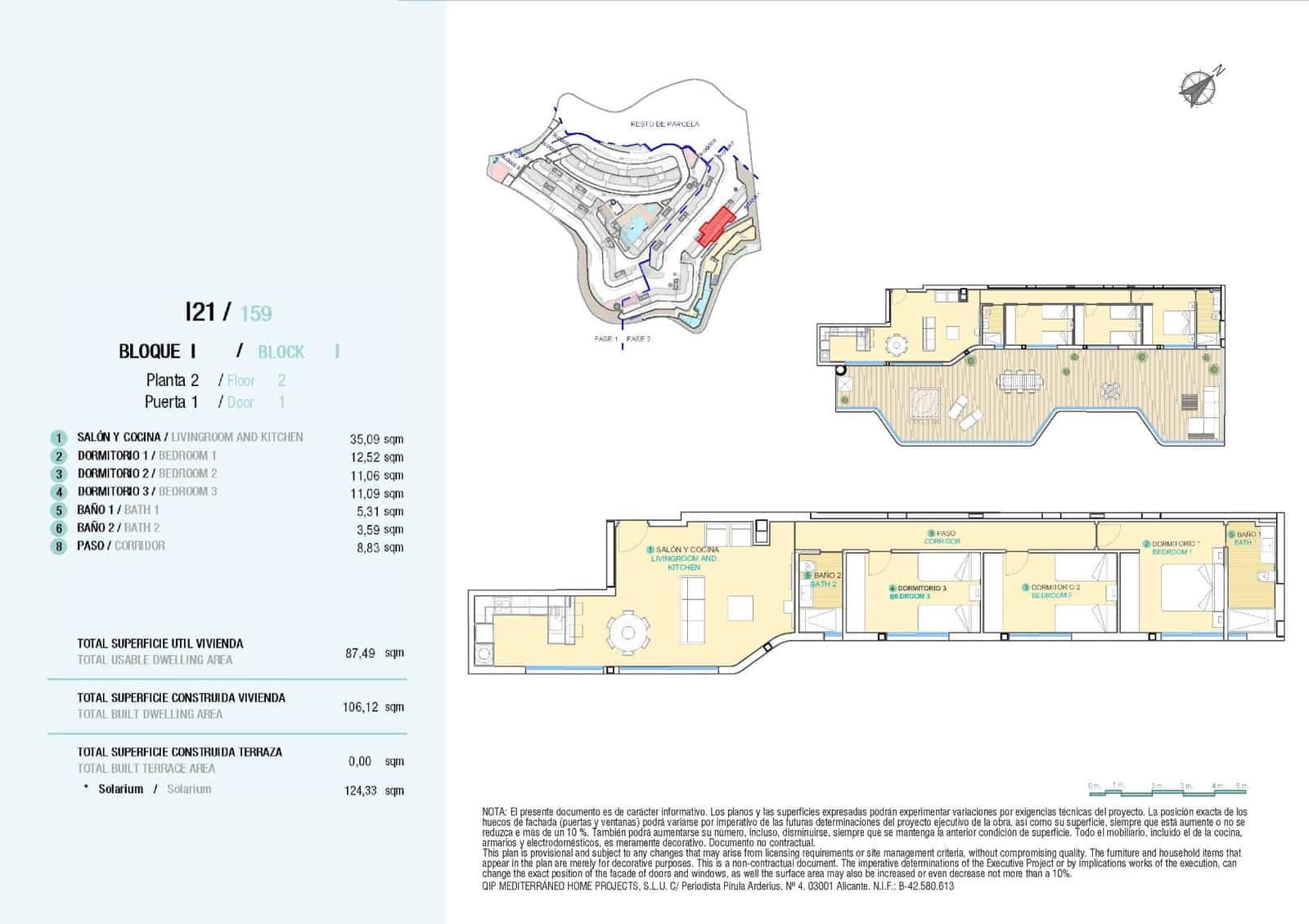 3 bedroom Penthouse for sale in Agullent with pool - € 579,000 (Ref: 9493146)
