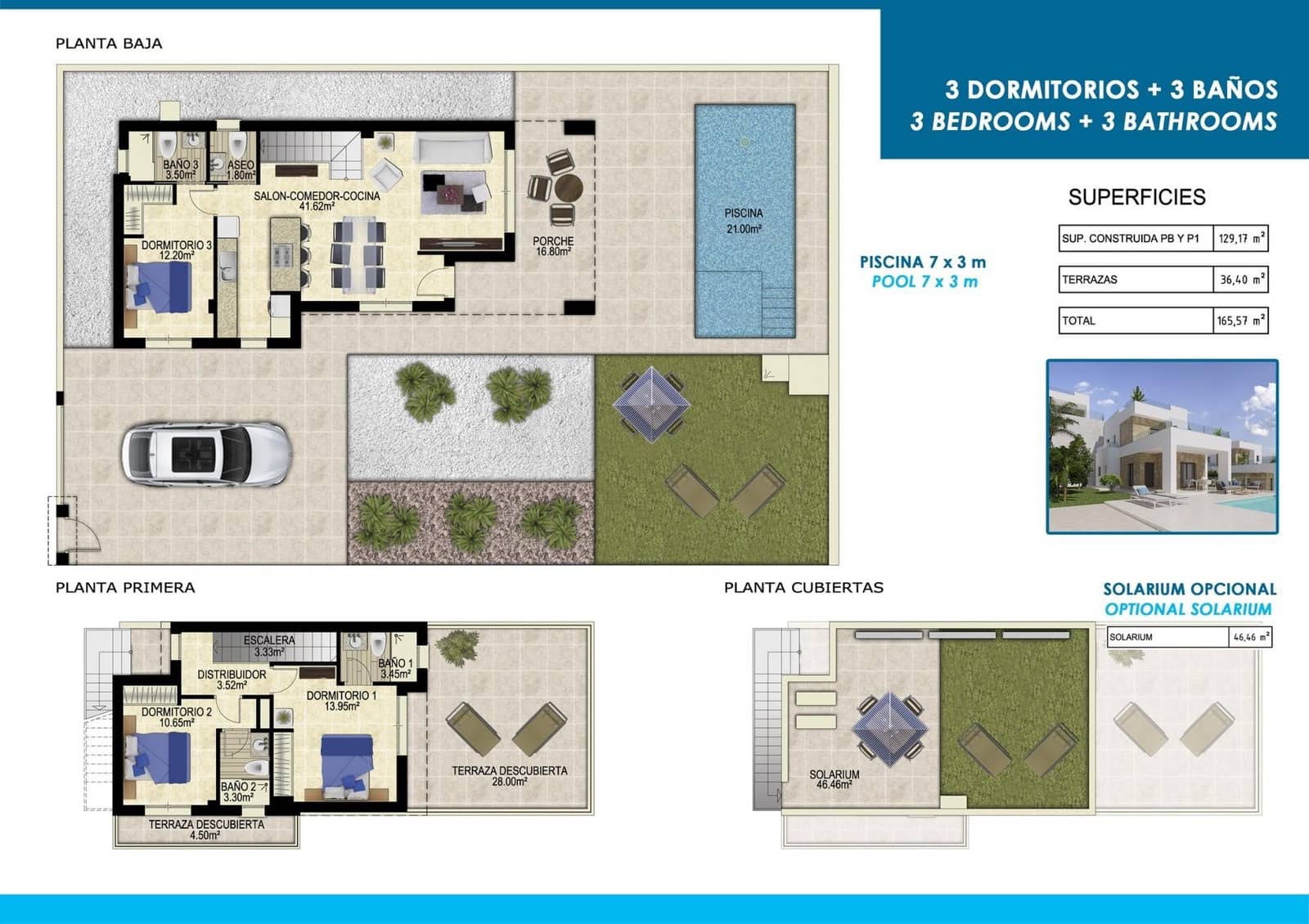 3 bedroom Villa for sale in Polop with pool - € 598,000 (Ref: 9493506)