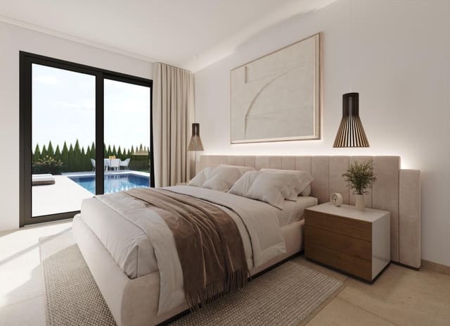 3 sypialnia Willa na sprzedaż w Fuente Alamo de Murcia z basenem - 344 900 € (Ref: 9493591)