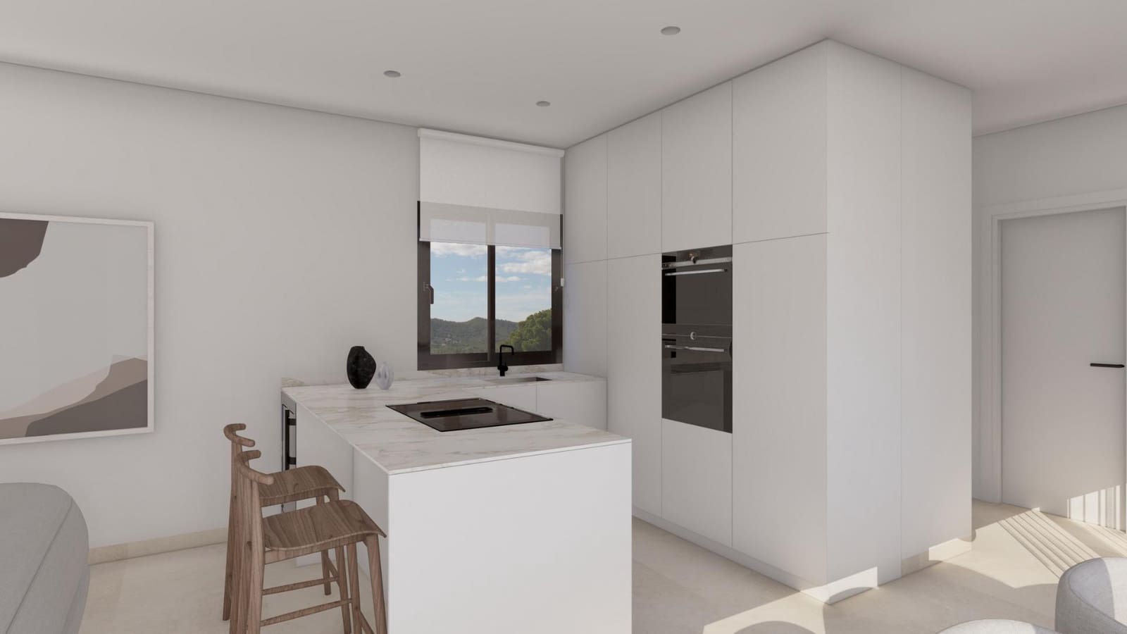 3 makuuhuone Huvila myytävänä paikassa Finestrat mukana uima-altaan - 729 000 € (Ref: 9493846)