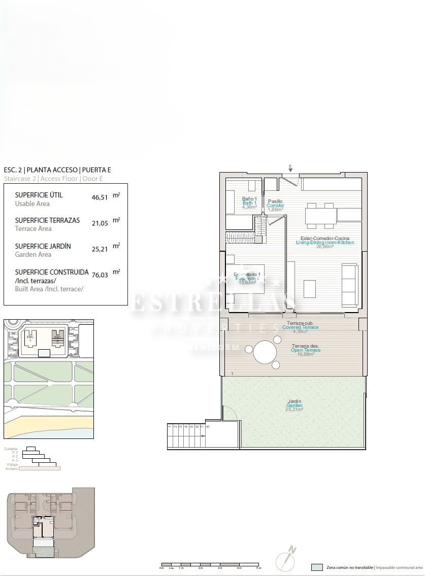 1 quarto Apartamento para venda em La Villajoyosa / Vila Joiosa com piscina garagem - 490 000 € (Ref: 9516512)