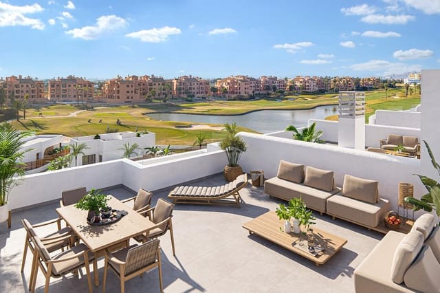 3 bedroom Penthouse for sale in Las Lomas de Rame - Bahía Bella, Los Alcázares with pool - € 399,900 (Ref: 9521554)