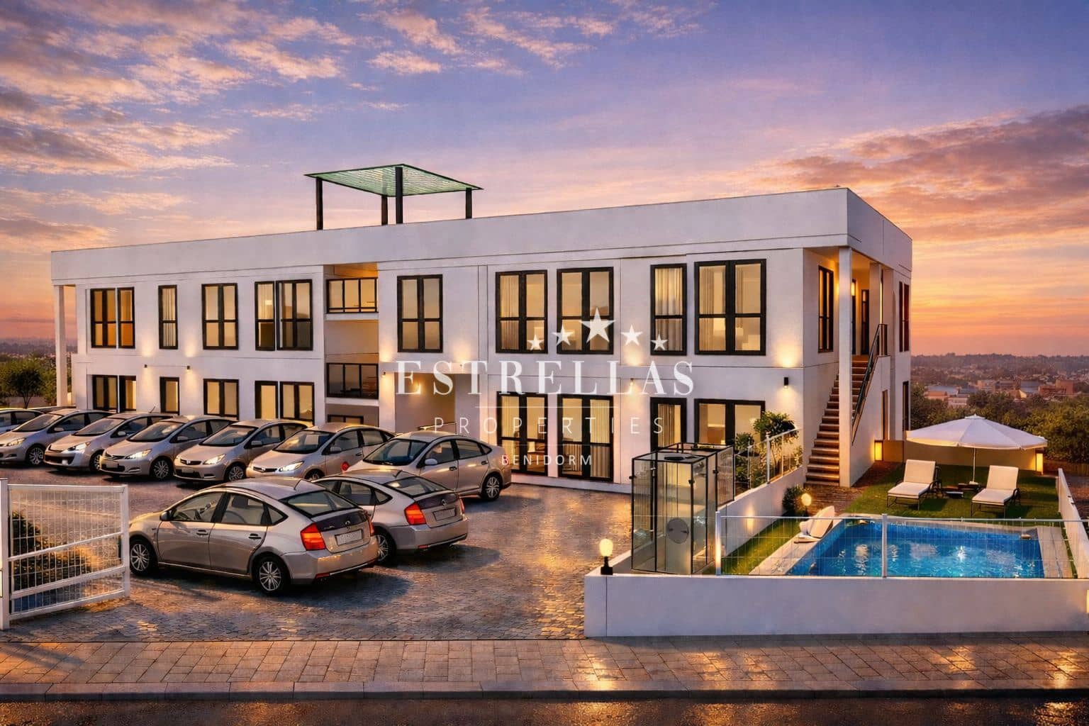 1 chambre Appartement à vendre à Finestrat avec piscine garage - 105 200 € (Ref: 9535149)