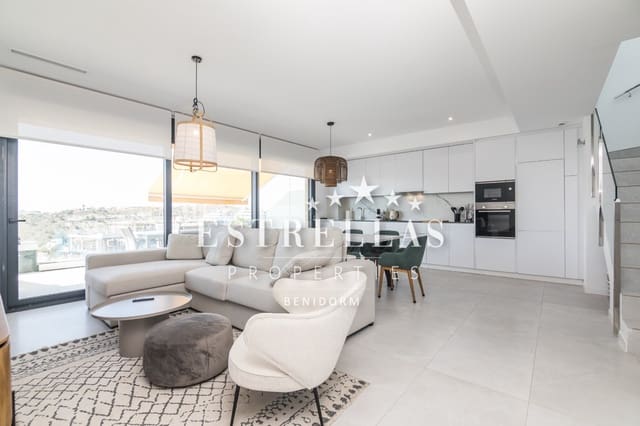 3 chambre Appartement à vendre à Balcón de Finestrat - Terra Marina, Finestrat avec piscine garage - 650 000 € (Ref: 9559271)