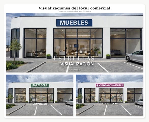 Commercieel te huur in El Secanet - Hacienda del Sol, La Villajoyosa / Vila Joiosa met garage - € 3.000 (Ref: 9665413)