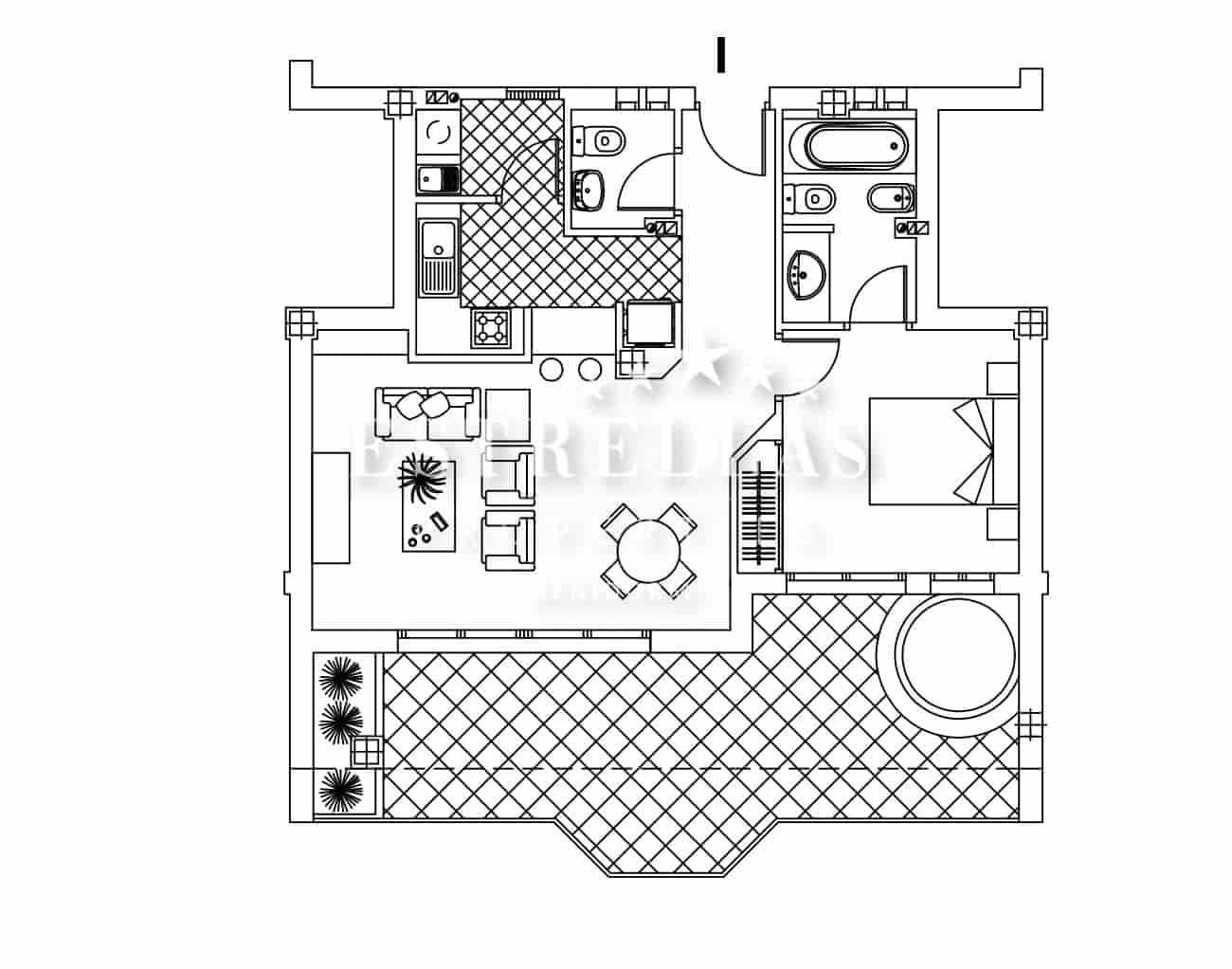 1 sovrum Lägenhet till salu i Finestrat med pool garage - 315 000 € (Ref: 9665534)