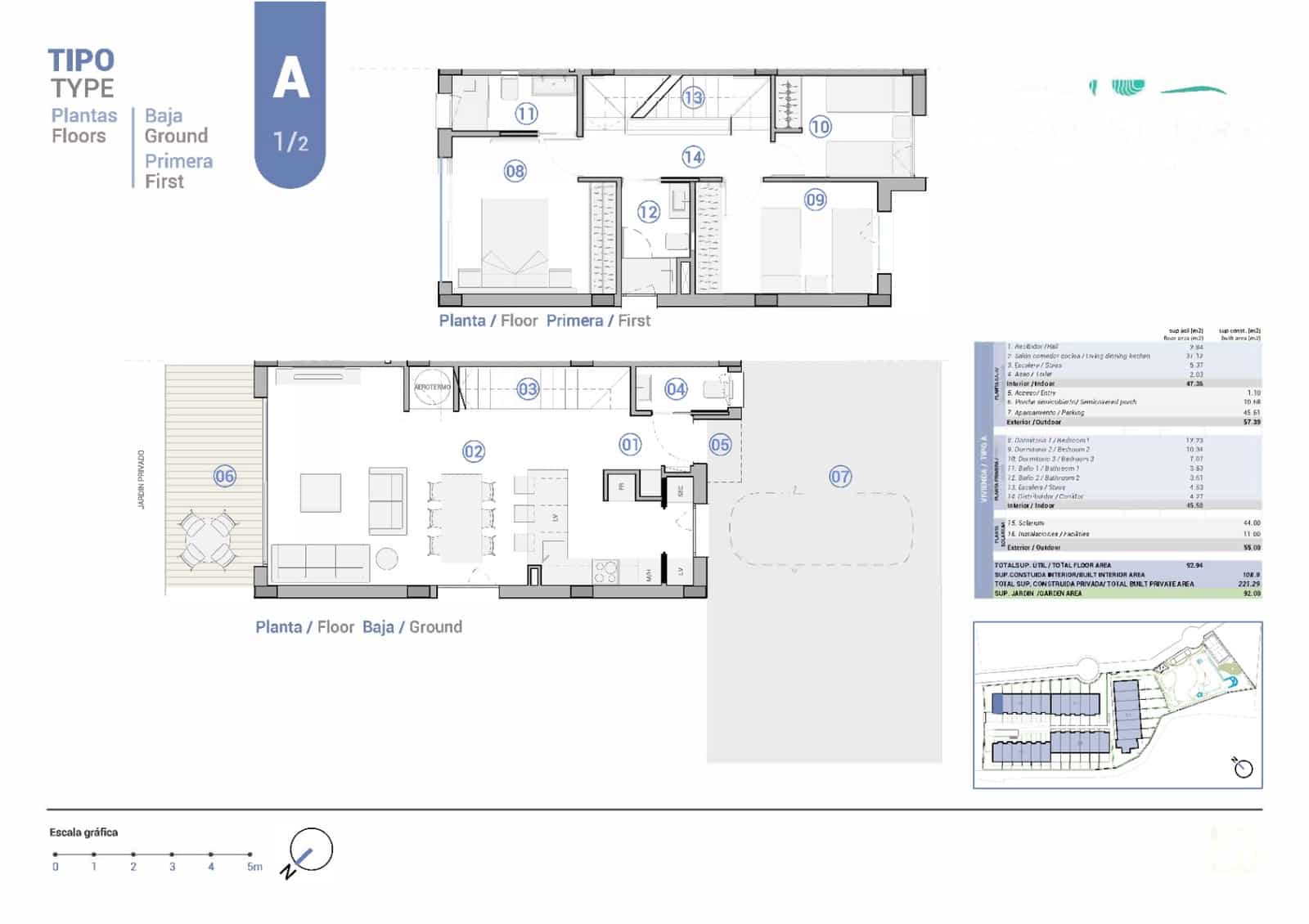 3 Zimmer Bungalow zu verkaufen in El Campello mit Pool Garage - 470.000 € (Ref: 9699810)