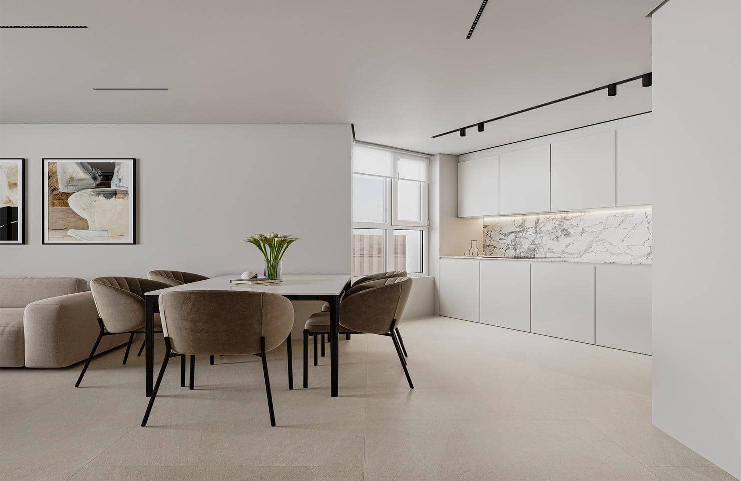 3 chambre Appartement à vendre à Calpe / Calp avec piscine - 628 000 € (Ref: 9807010)