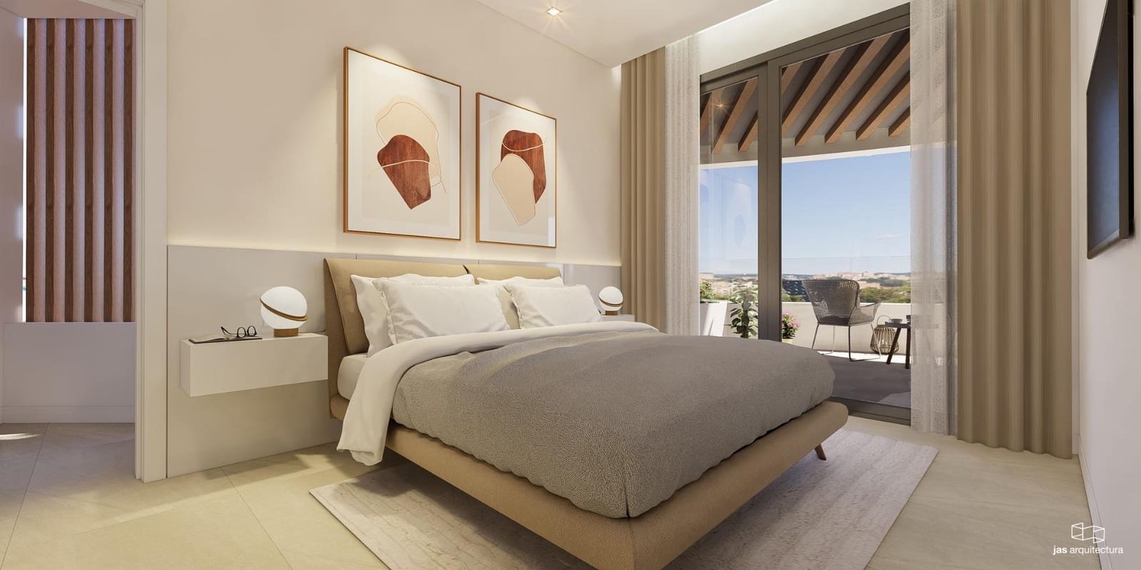 3 chambre Appartement à vendre à Calpe / Calp avec piscine - 628 000 € (Ref: 9807010)