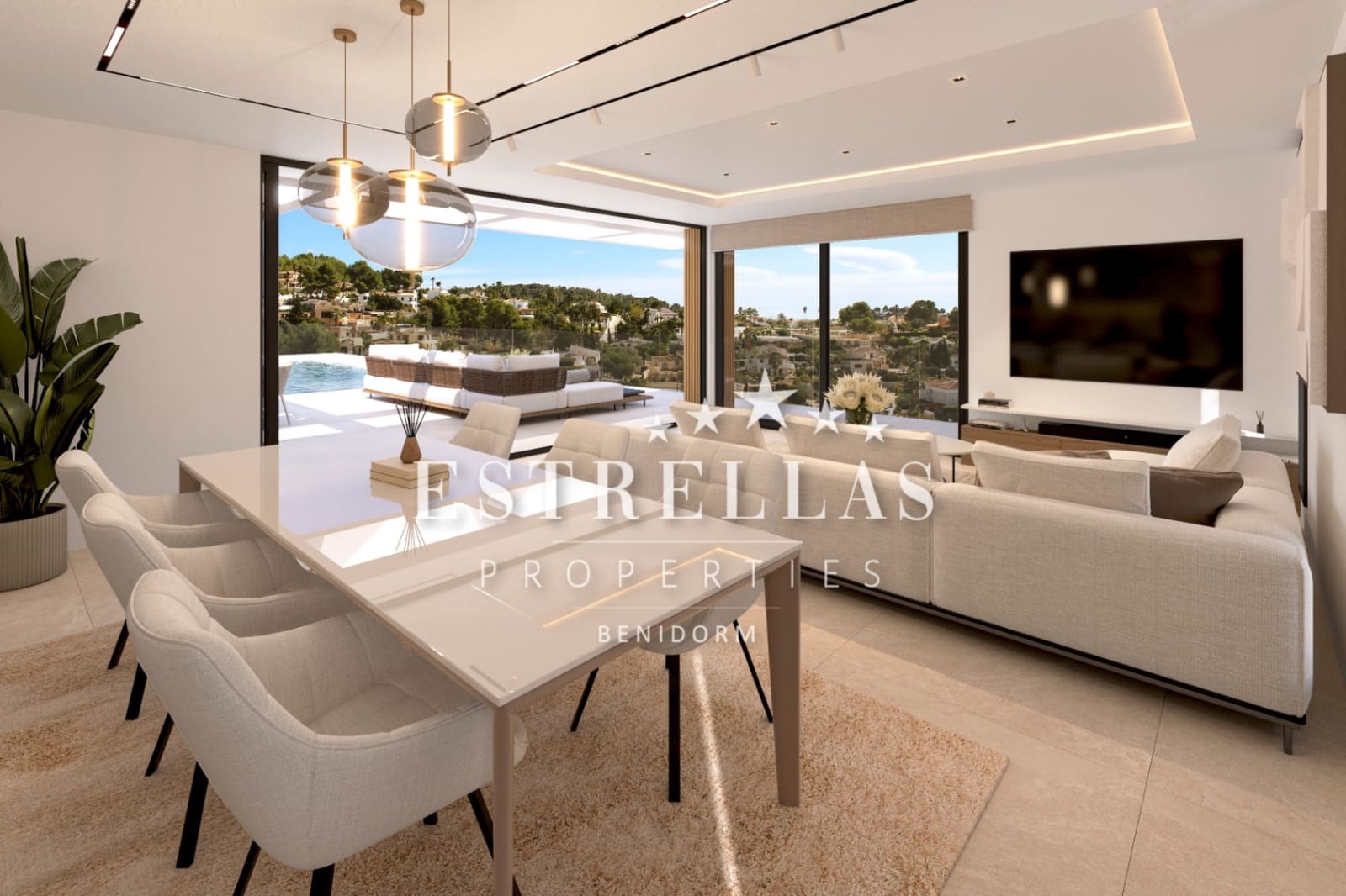 3 Zimmer Villa zu verkaufen in Calpe / Calp mit Pool - 899.000 € (Ref: 9818793)