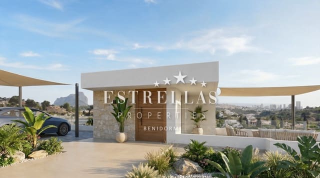3 makuuhuone Huvila myytävänä paikassa Cometa - Carrió, Calpe / Calp mukana uima-altaan 
autotalli - 1 360 000 € (Ref: 9819332)