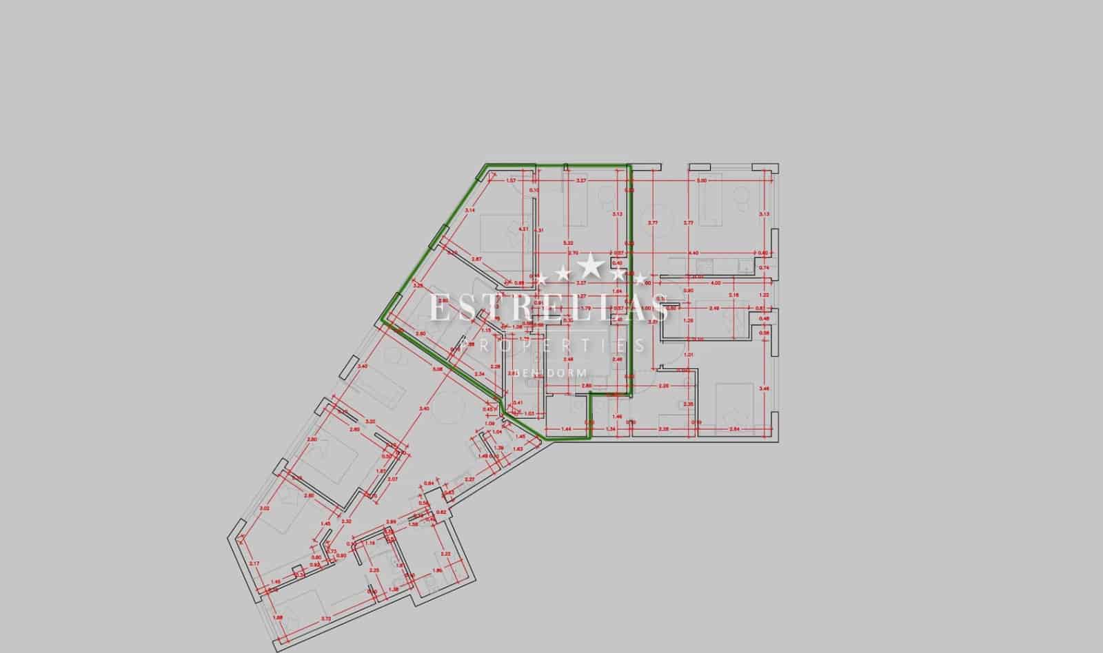 2 soverom Leilighet til salgs i Benidorm med svømmebasseng - € 262 000 (Ref: 9824055)