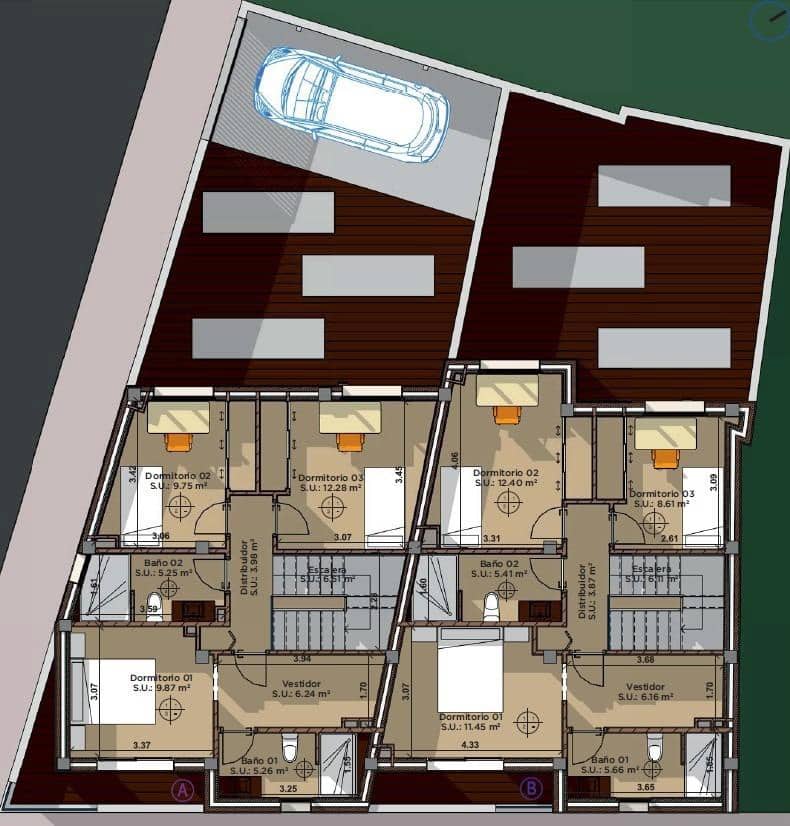 Adosado de 3 habitaciones en Las Gabias en venta con garaje - 259.000 € (Ref: 9797088)