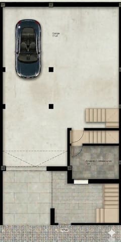 3 Zimmer Reihenhaus zu verkaufen in Belicena, Vegas del Genil mit Garage - 248.000 € (Ref: 9799251)