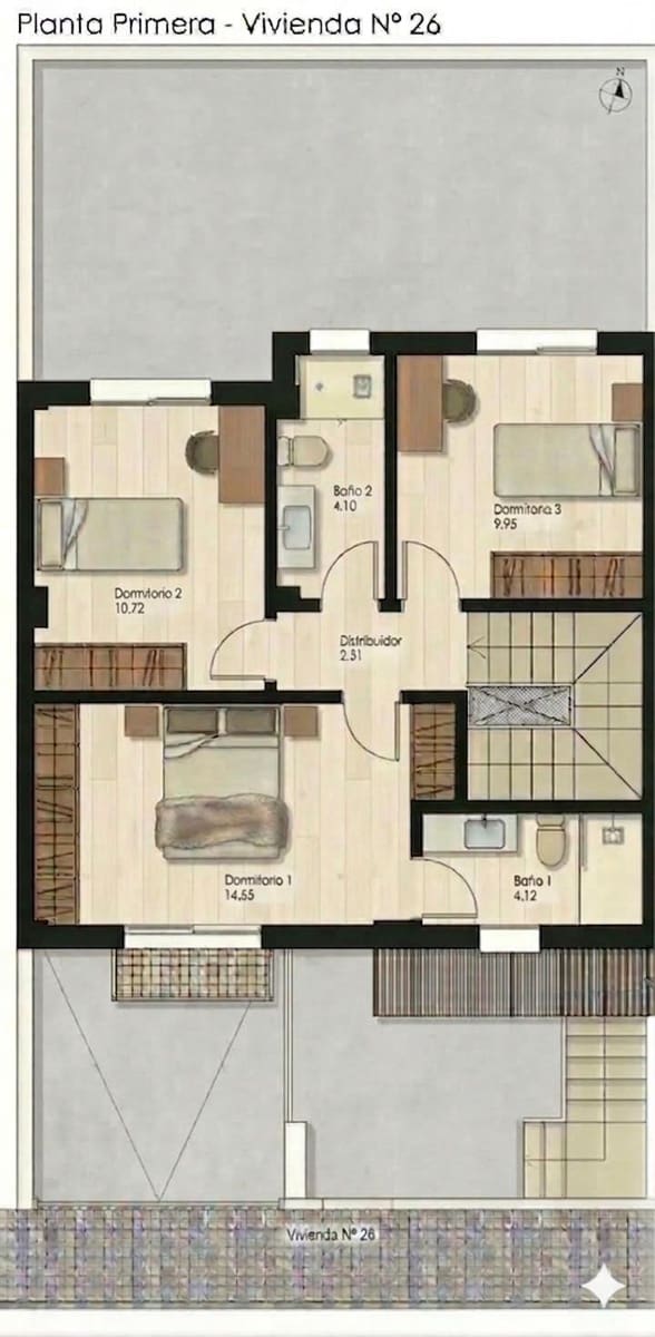 3 Zimmer Reihenhaus zu verkaufen in Belicena mit Garage - 248.000 € (Ref: 9799251)