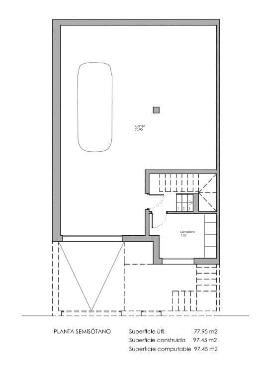 3 bedroom Terraced Villa for sale in Belicena with garage - € 270,000 (Ref: 9927401)