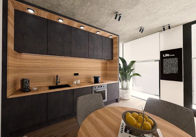 2 Zimmer Apartment zu verkaufen in Alicante / Alacant Stadt - 249.000 € (Ref: 9488845)