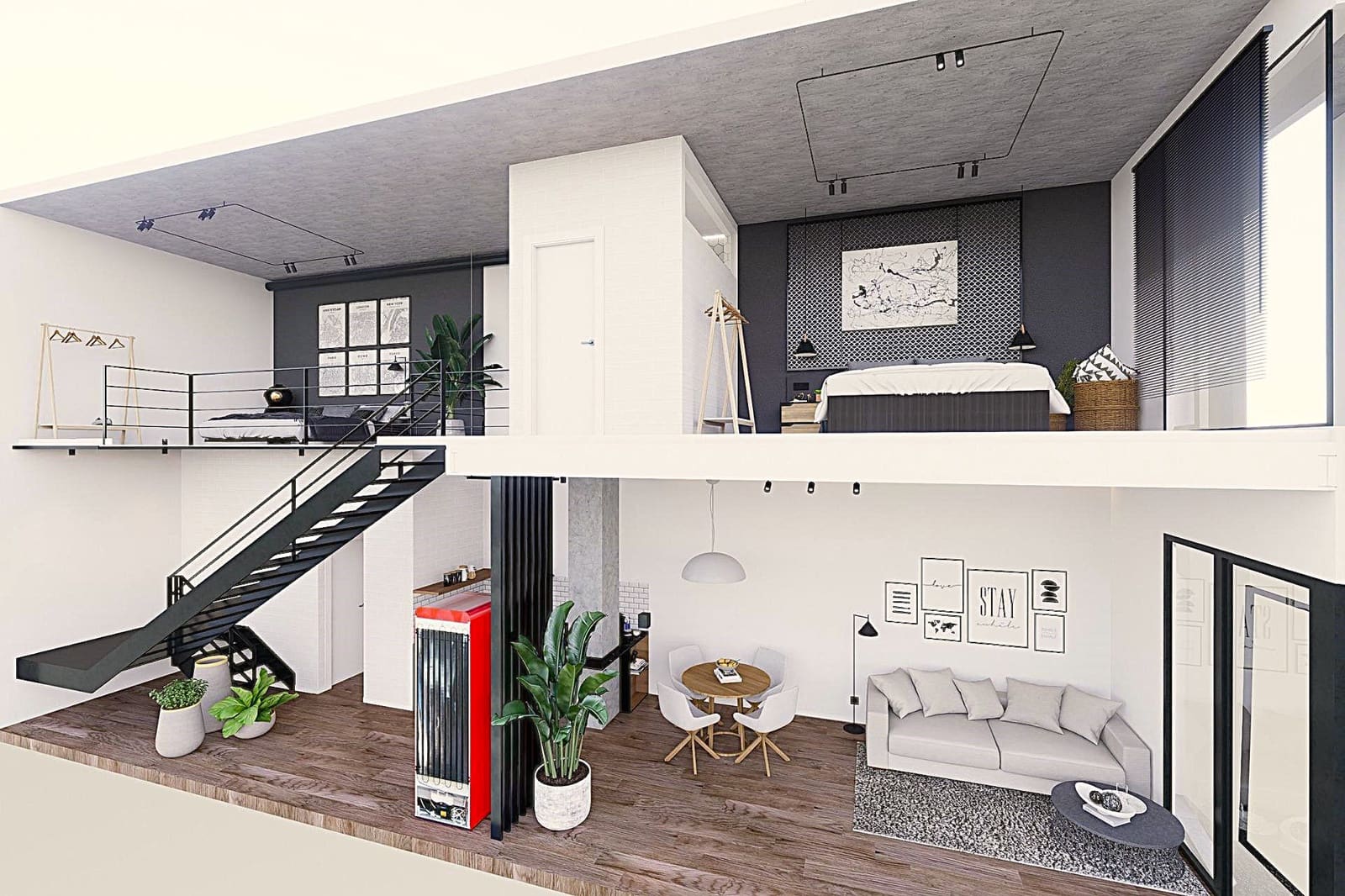 2 Zimmer Apartment zu verkaufen in Alicante / Alacant Stadt - 249.000 € (Ref: 9488845)