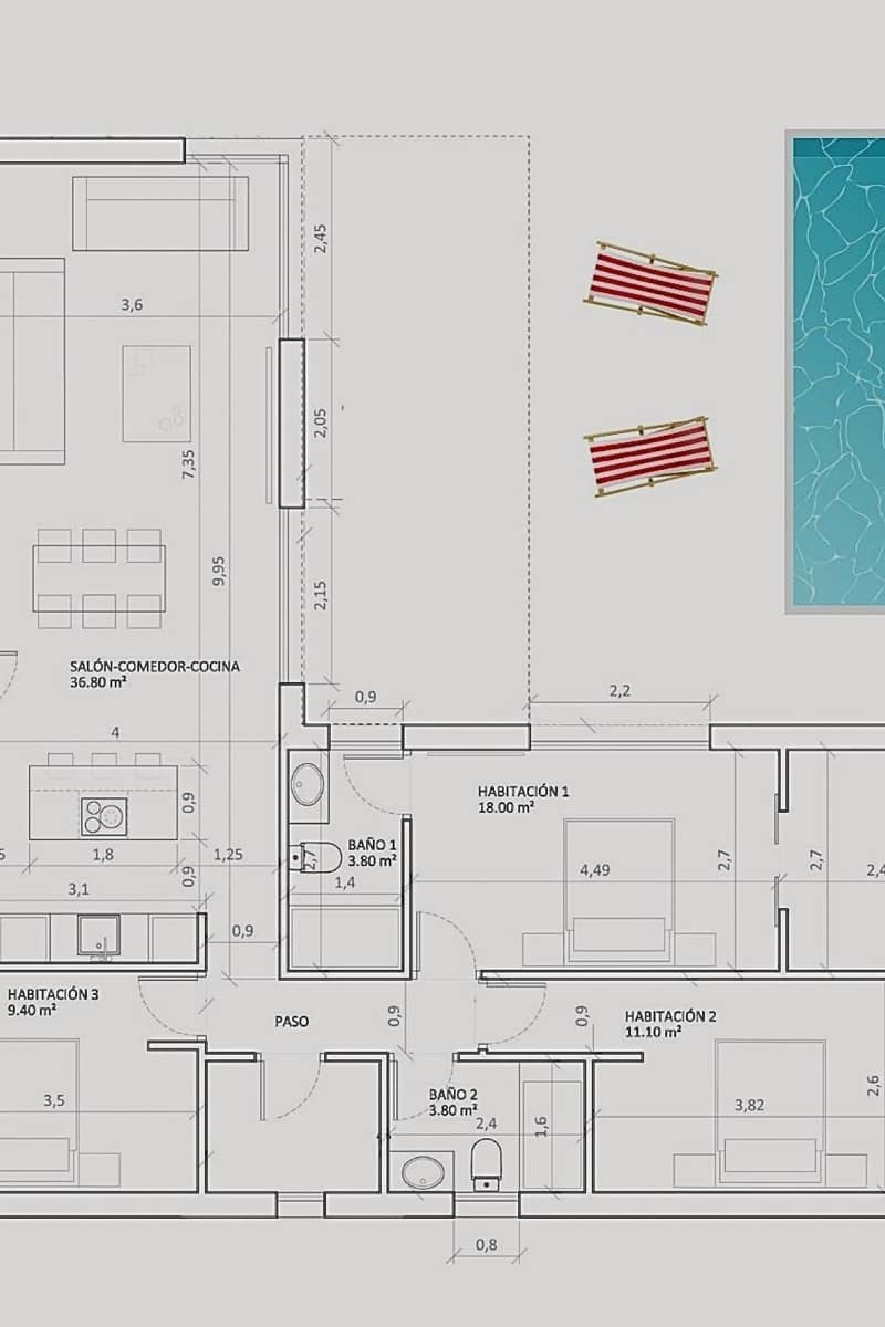 3 bedroom Villa for sale in Hondon de las Nieves - € 349,800 (Ref: 9488849)