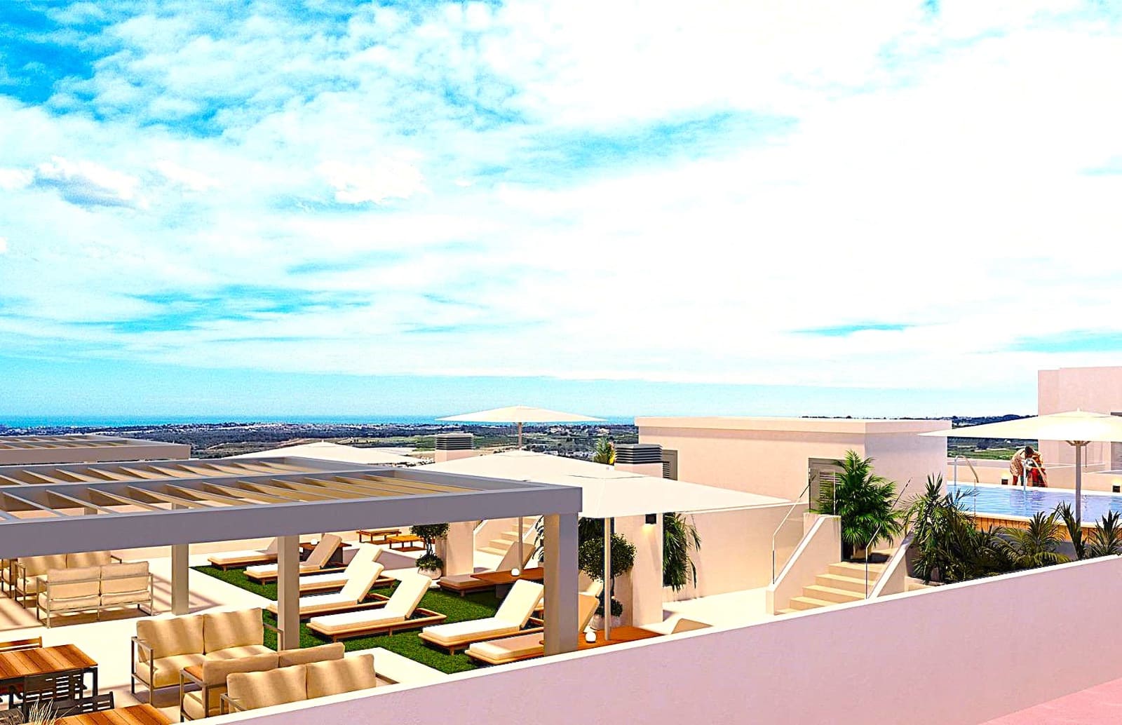 2 chambre Appartement à vendre à San Miguel de Salinas - 125 000 € (Ref: 9601068)