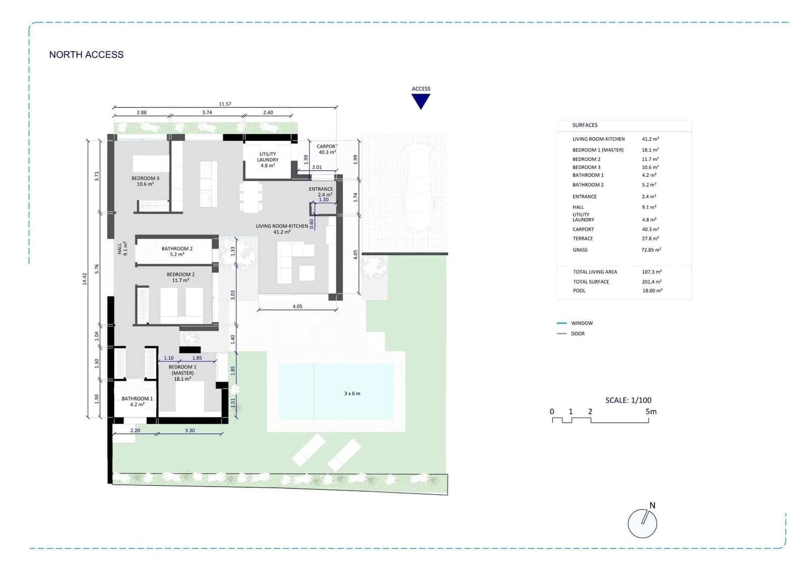 3 bedroom Villa for sale in Banos y Mendigo with pool - € 479,000 (Ref: 8800924)
