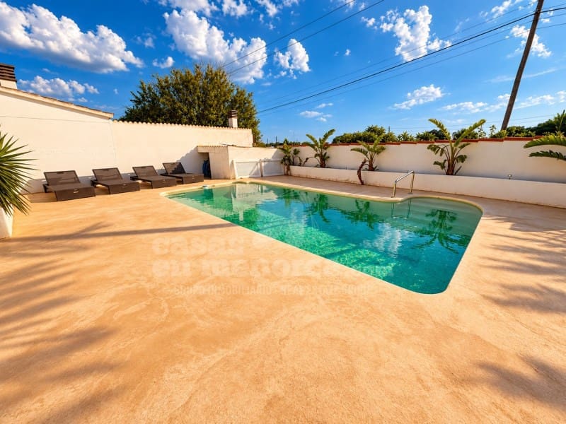 3 soveværelse Finca/Landehus til salg i Ciutadella de Menorca med swimmingpool garage - € 798.300 (Ref: 10109372)