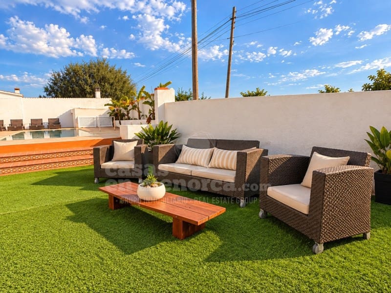 3 soveværelse Finca/Landehus til salg i Ciutadella de Menorca med swimmingpool garage - € 798.300 (Ref: 10109372)