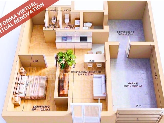 Komercyjne na sprzedaż w San Luis / Sant Lluís - 250 000 € (Ref: 8082919)