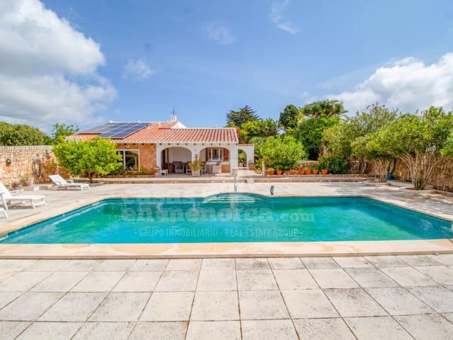 3 soverom Finca/Herregård til salgs i Cala d'Alcaufar, San Luis / Sant Lluís med svømmebasseng garasje - € 1 240 000 (Ref: 8988746)