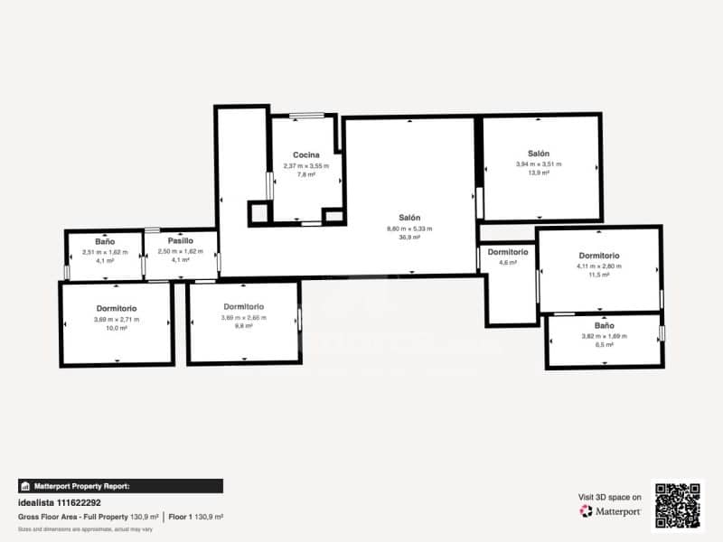 3 makuuhuone Huvila myytävänä paikassa Cala Llonga mukana uima-altaan 
autotalli - 650 000 € (Ref: 9873131)