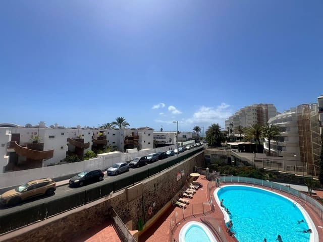 1 Zimmer Wohnung zu verkaufen in Playa del Inglés, San Bartolomé de Tirajana mit Pool - 250.000 € (Ref: 10038940)