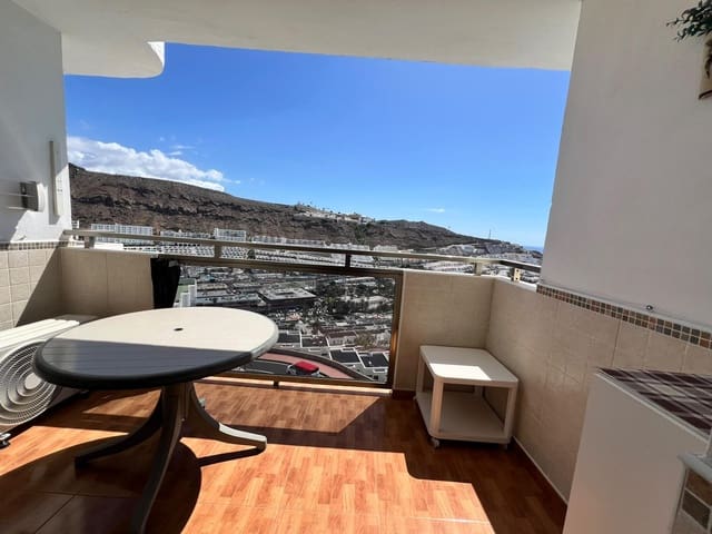 1 soveværelse Penthouse til leje i Puerto Rico, Mogán med swimmingpool - € 1.000 (Ref: 10147143)