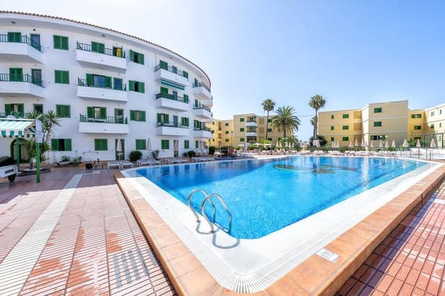 1 chambre Appartement à vendre à Playa del Inglés, San Bartolomé de Tirajana avec piscine - 159 000 € (Ref: 10155296)