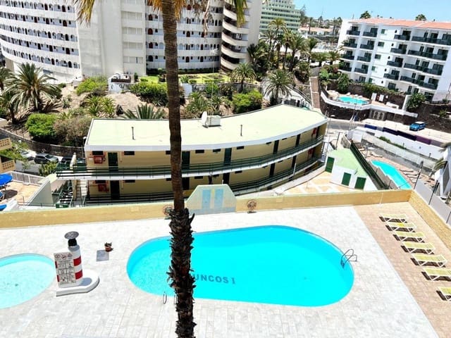 1 makuuhuone Huoneisto vuokrattavana paikassa Playa del Inglés, San Bartolomé de Tirajana mukana uima-altaan - 1 200 € (Ref: 8836941)