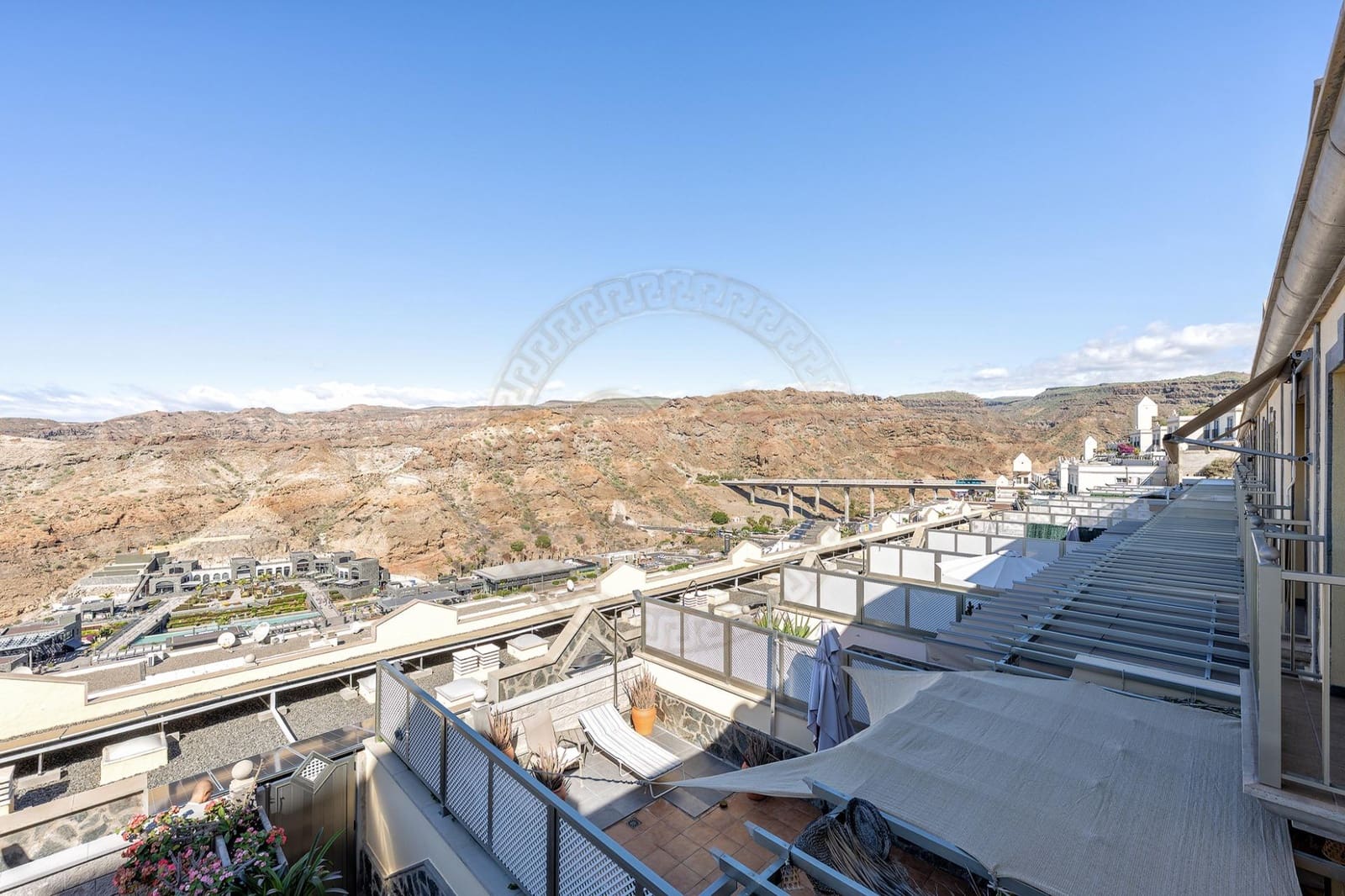 2 sypialnia Dom szeregowy na sprzedaż w Puerto Rico z basenem - 324 000 € (Ref: 9012506)