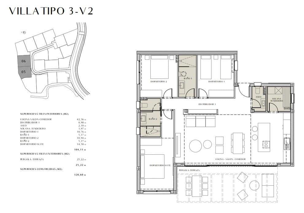 3 soveværelse Villa til salg i Playa del Ingles med swimmingpool garage - € 874.000 (Ref: 9220226)