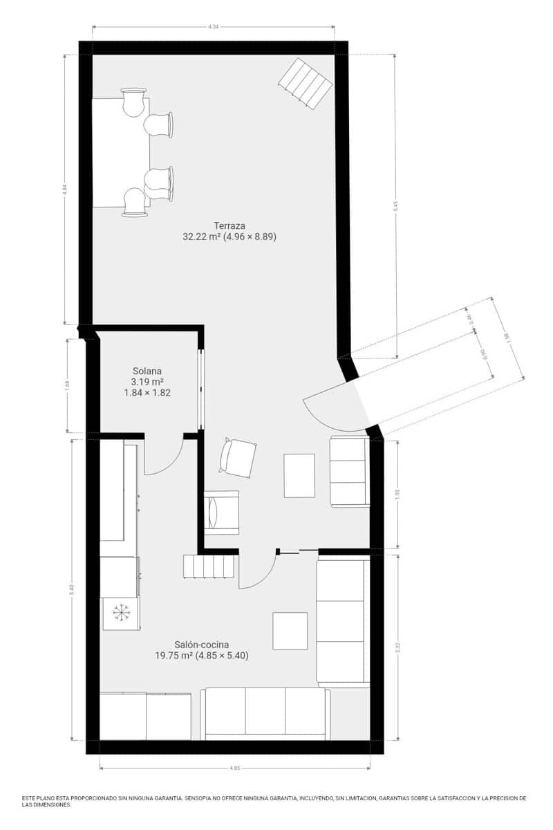 1 makuuhuone Huoneisto myytävänä paikassa Sonneland mukana uima-altaan - 279 000 € (Ref: 9794571)