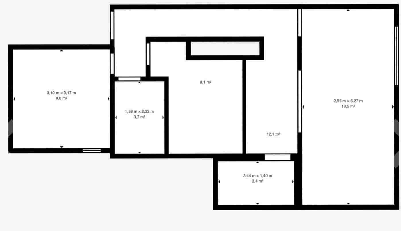 2 Zimmer Wohnung zu verkaufen in El Tablero mit Garage - 240.000 € (Ref: 9807933)