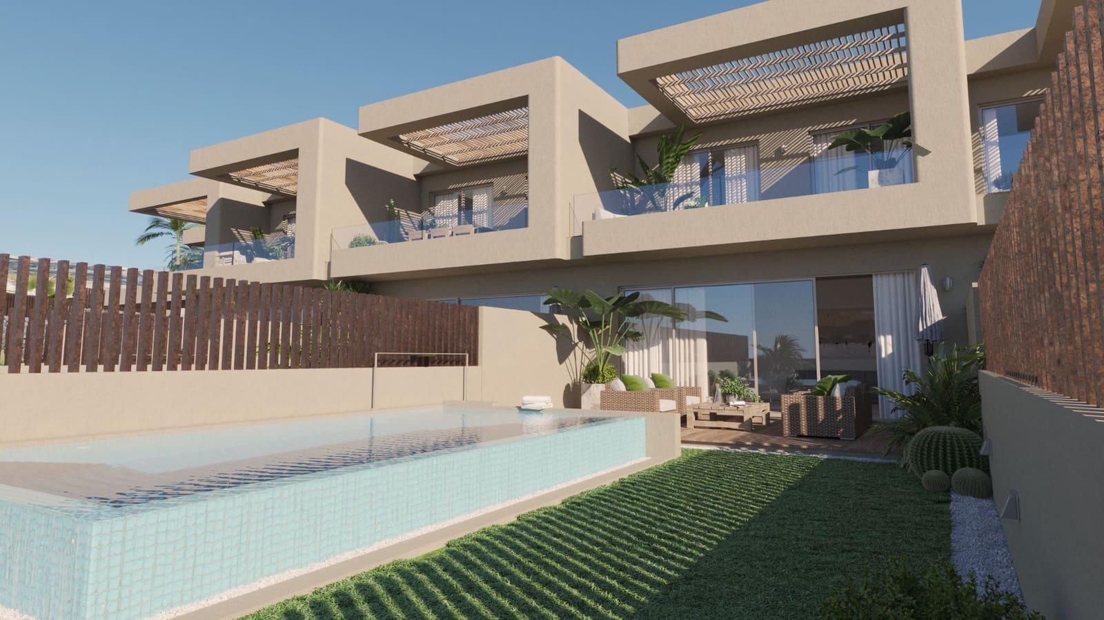 3 soveværelse Byhus til salg i Costa Adeje med swimmingpool garage - € 995.000 (Ref: 9239593)