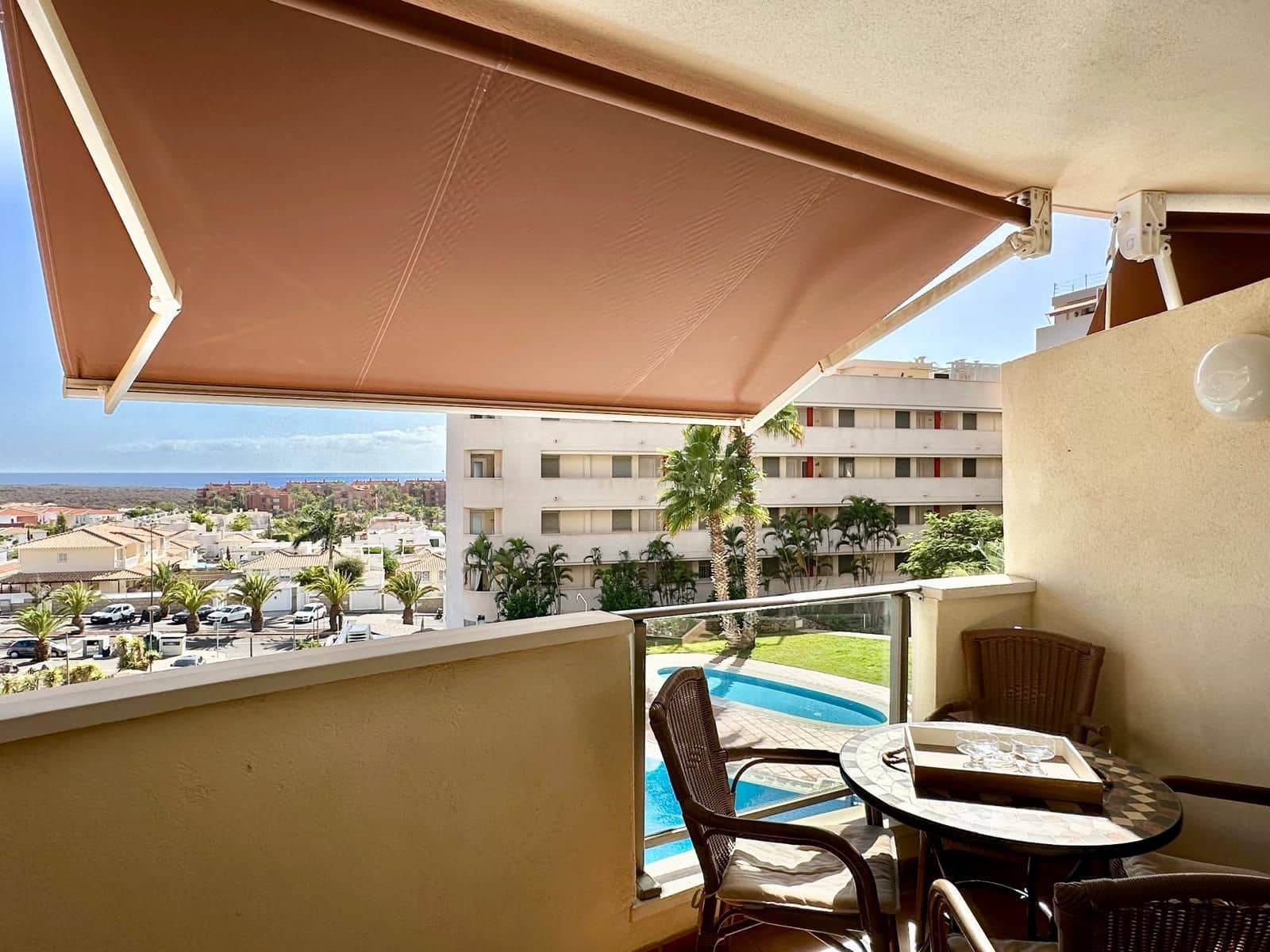 Apartamento de 1 habitación en Palm-Mar en venta con piscina - 255.000 € (Ref: 9751595)