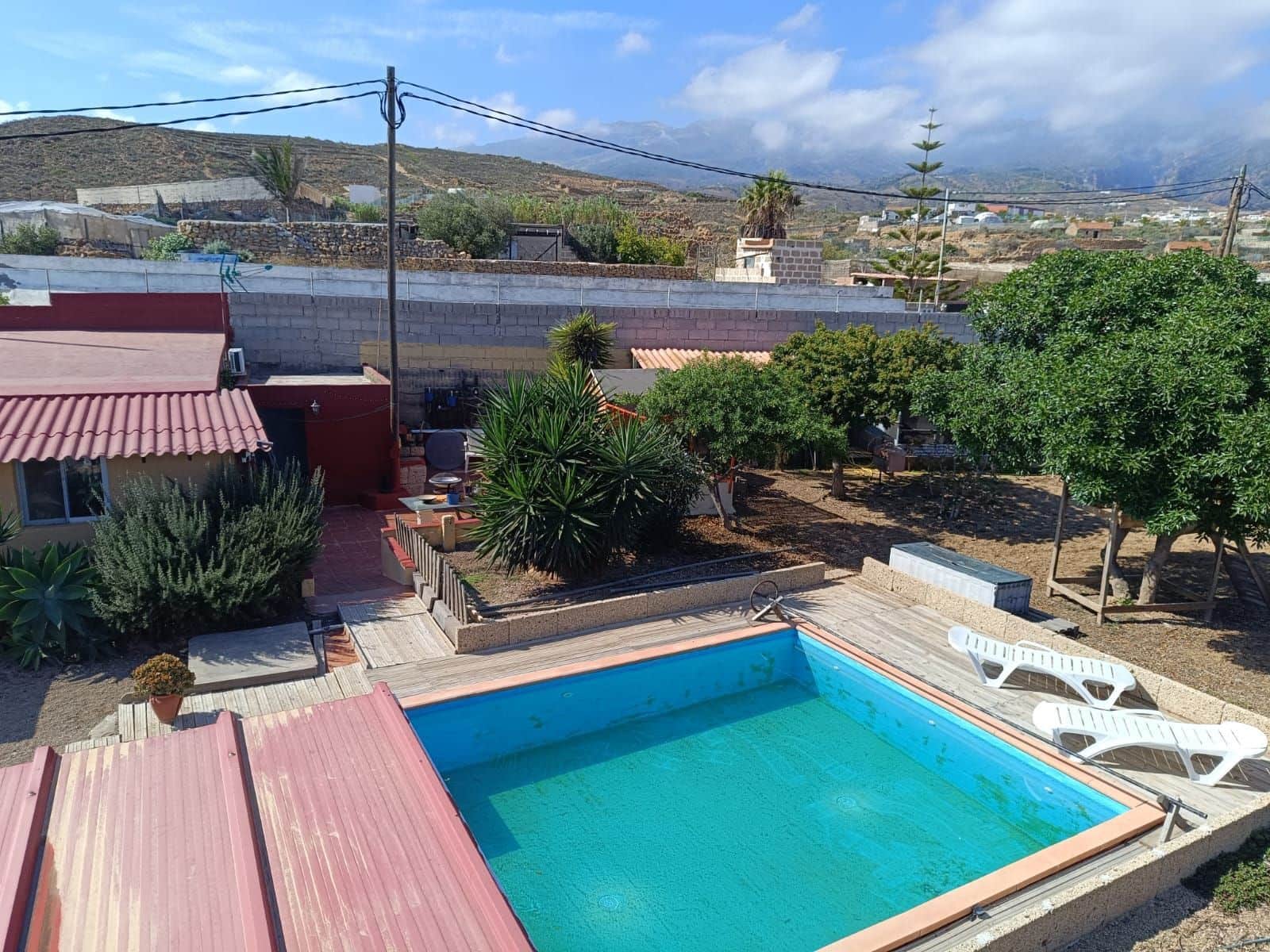 4 soveværelse Finca/Landehus til salg i Arico med swimmingpool garage - € 342.000 (Ref: 9966106)