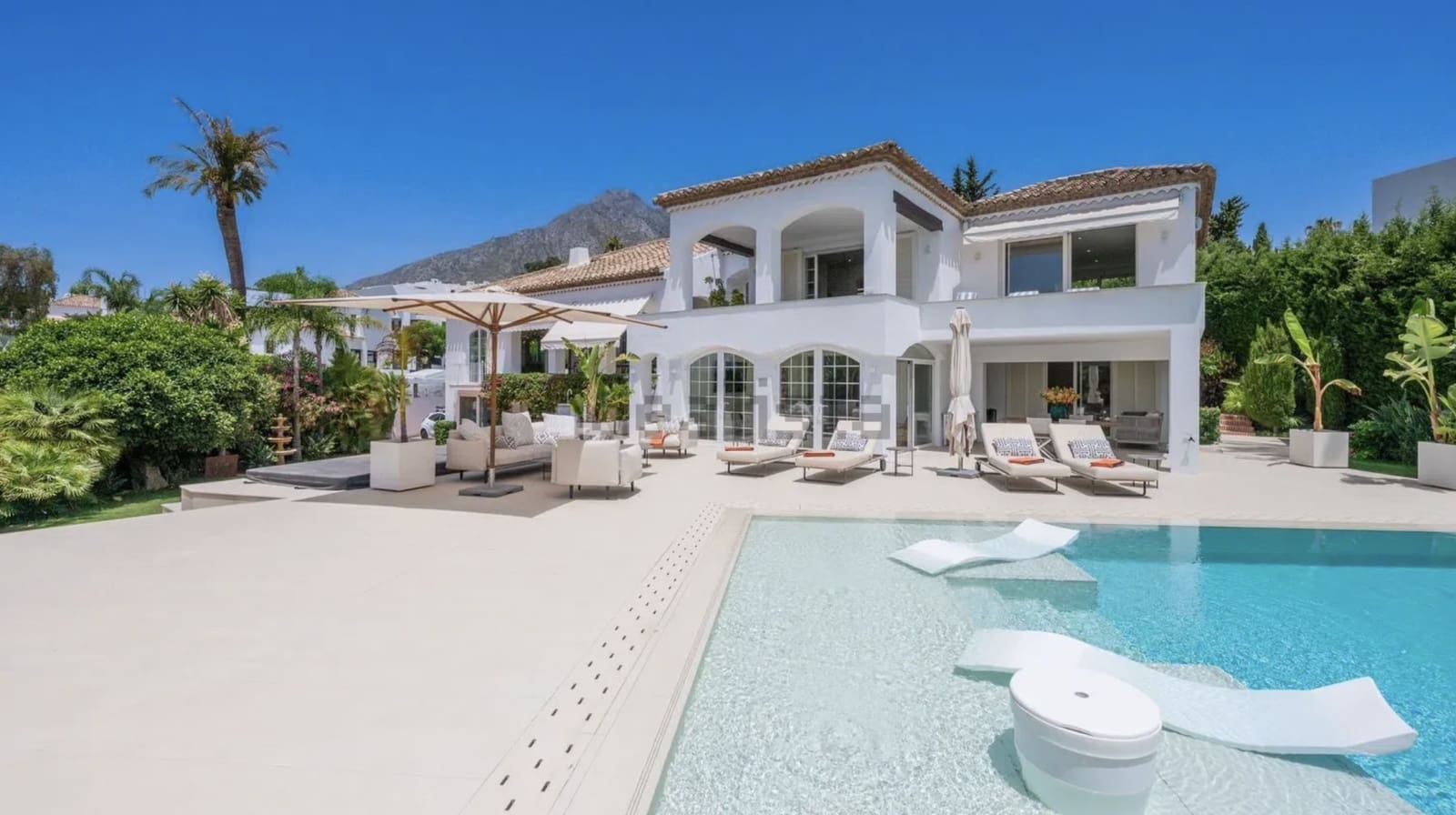 4 Zimmer Villa zu vermieten in Marbella mit Pool Garage - 16.000 € (Ref: 10005361)