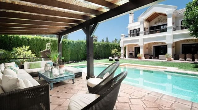 5 slaapkamer Villa te huur in Marbella met zwembad garage - € 15.000 (Ref: 10005365)