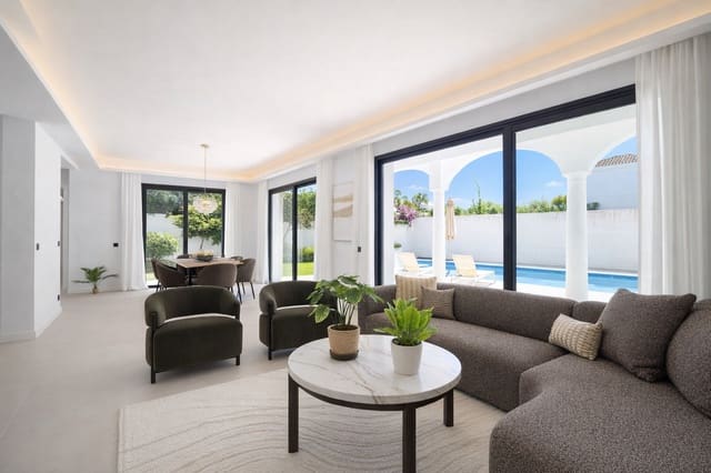 4 soveværelse Villa til leje i Marbella med swimmingpool garage - € 12.500 (Ref: 10006396)
